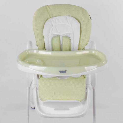 Стільчик для годування немовлят Toti W-56077 (м'який PU, м'який вкладиш, 4 колеса, знімний столик, в коробці) фото 5