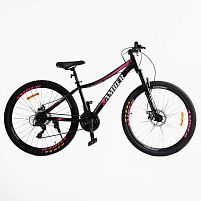 Велосипед двоколісний спортивний Corso MB-62589 «Amber» (колеса Ø27.5"/гума, рама: 15"/сталь, швидкостей: 21)