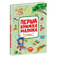 Першка книжка малюка "Слова" С1743001У "Ранок", 24 сторінки