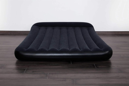 Надувний матрац BestWay 67464 «Aerolax Airbed» (25*152*203 см, 30 см з підголівником, двомісний, вбудований електронасос 220V, до 273 кг) фото 8