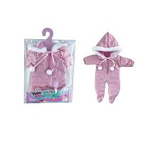 Одяг для пупса YLC 235 Q комбінезон з хутром, для ляльок зростом 30-35 см, в пакеті