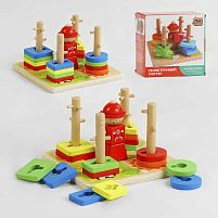 Геометричний сортер 79996 "4FUN Game Club Wood"