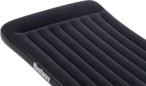 Надувний матрац BestWay 67464 «Aerolax Airbed» (25*152*203 см, 30 см з підголівником, двомісний, вбудований електронасос 220V, до 273 кг) фото 4