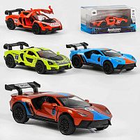 Машинка MG - 25603 "Авто Експерт" 4 види, металопластик, 1:36, звук, світло, інерція, відчиняються двері, в коробці ВИДАЄТЬСЯ МІКС ВИДІВ