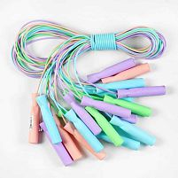 Скакалка C 64560 довжина 2.7м, товщина 0.4мм, руків'я з підшипником, ЦІНА ЗА 10 ШТУК В СВЯЗЦІ