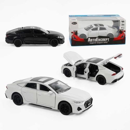 Машинка 40867 "Авто Експерт" 2 види, металопластик, 1:32, звук, світло, інерція, рухомі елементи, в коробці