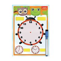 Дошка-тренажер "Годинник та розпорядок дня" укр. - VT5010-29 "Vladi Toys"