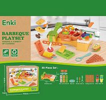 Тісто для ліплення EK 6038 , 4 кольори тіста, екструдер, форми, інструменти, тарілки, в коробці