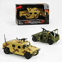 Бронеавтомобіль 36991 "TK Group", 2 види, “HMMWV M1114”, масштаб 1:16, звук, підсвічування, інерція, відкриваються двері та багажник, в коробці