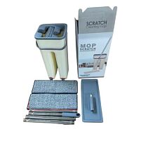 Швабра з відром 16*18*36см з автоматичним віджимом 1.2м/32*12см (2 змін.насадки) Stenson WW02879