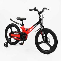 Велосипед дитячий двоколісний Corso MT-20510 «Monti» (колеса Ø20"/гума, рама: магній, допоміжні колеса, гальмо ручне, від 8 років)