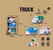 Набір машин 904-3 3 штуки в коробці