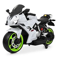 Електромотоцикл дитячий Bambi Racer M 6358EL-1 (колеса: Ø13"/EVA, акк. 12V/12Ah, мотор: 2*12V/45W, до 7 км/г, додаткові колеса, до 30 кг)