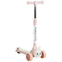 Самокат триколісний Skyper LT-79357-26 (колеса: передні Ø4.92"/заднє Ø3.15"/PU, рама: пластик/складна, підсвітка, до 25 кг)