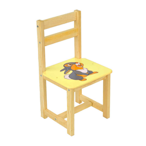 Стілець "Зайчик" 4041 колір жовтий, ТМ "Мася"