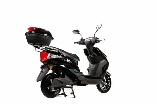 Електроскутер Aima Big Bull Black (колеса: Ø10", акб: 72V/32Ah/Lead-Acid, мотор: 1200W, пробіг на одному заряді до 65 км, до 50 км/год, чорний) фото 8