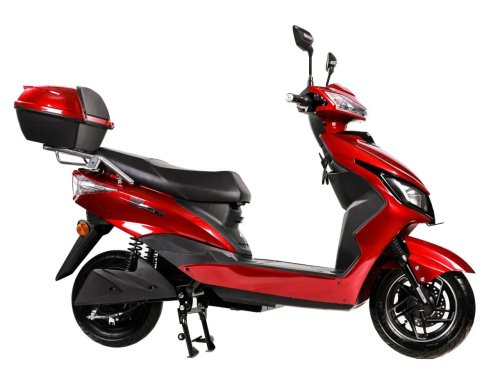 Електроскутер Aima Big Bull Red (колеса: Ø10", акб: 72V/32Ah/Lead-Acid, мотор: 1200W, пробіг на одному заряді до 65 км, до 50 км/год, червоний) фото 5