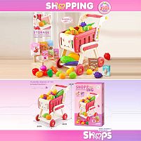 Візок з продуктами 6706 40х22х43 см, в коробці