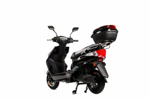 Електроскутер Aima Big Bull Black (колеса: Ø10", акб: 72V/32Ah/Lead-Acid, мотор: 1200W, пробіг на одному заряді до 65 км, до 50 км/год, чорний) фото 9