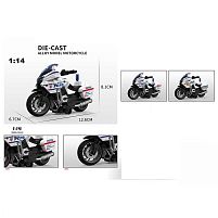 Мотоцикл H 7788-6 металопластик, інерція, масштаб 1:14, в коробці