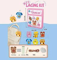 Поший сам L 569 A фетрові заготівки, нитки, 2 пластикові голки, наповнювач: вата, очі, ланцюжки, в коробці