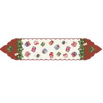 Доріжка-раннер на стіл новорічна 35*180см Stenson M50085-04