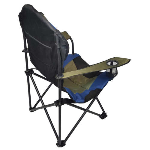 Розкладне крісло CD-Market CDM-3 «Карпати Комфорт» (60*80*114 см., наповнювач: поролон 2 см., підлокотники, чохол, навантаження: до 120 кг.) фото 6