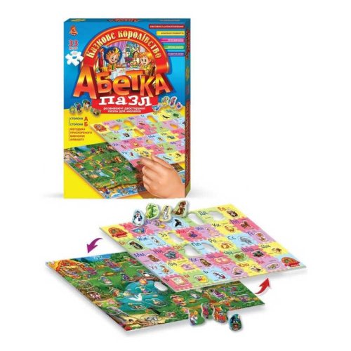 Пазли "Абетка" DT33PU "Danko Toys"