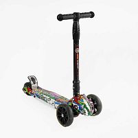 Самокат триколісний Best Scooter А 24718/ 7505 (колеса: передні Ø5.5"/заднє Ø3.15", рама: алюміній, до 100 кг)