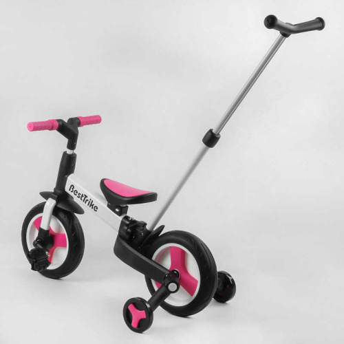 Велосипед дитячий триколісний Turbotrike дитячий триколісний BestTrike 55475 (1) колеса PU 10'', батьківська ручка, знімні педалі фото 5