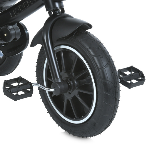 Велосипед дитячий триколісний El Camino ME 1193 Green «MODENA» (колеса: передні Ø10.2"/задні Ø9"/гума, рама: сталь, батьк. ручка, до 30 кг) фото 14