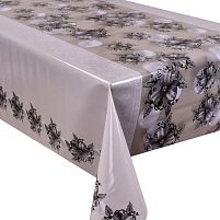Скатертина-клейонка ПВХ 3-хшар. глянсова на ткан. основі Glossy 1.37*20м Stenson MA-4530-3