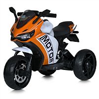 Електромотоцикл дитячий Bambi Racer M 4053EL-7 (2 мотора/350W, до 7 км/г, до 35 кг, MP3, SD, USB )