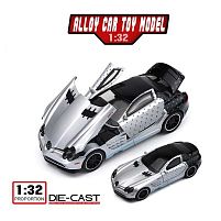 Машинка TK-11073 "Авто Експерт", металопластик, 1:32, світло, звук, інерція, відчиняються двері, багажник, капот, 2 режими роботи: зі звуком / бе