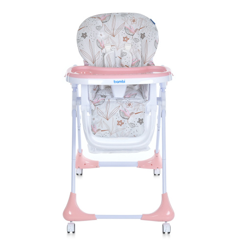 Стільчик для годування немовлят Bambi M 3233 Сolibri Blush Pink фото 5
