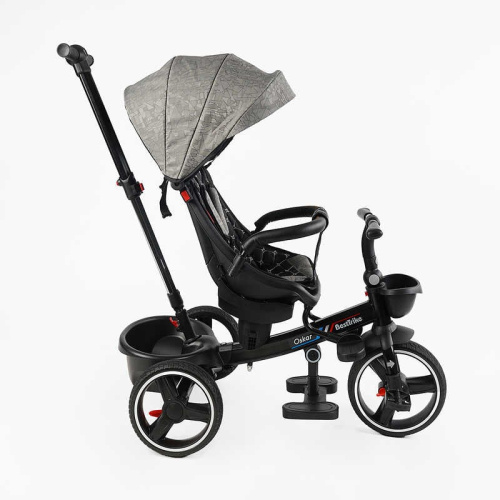 Велосипед дитячий триколісний Best Trike 6390 – 18-698 «Oscar» (колеса: переднє Ø10"/задні: Ø8"/PU, рама: сталь, батьк. ручка, нахил спинки, до 25 кг) фото 2