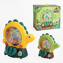 Гра з кульками 899-71 Y 2 кольори, “Динозавр”, мелодія, підсвічування, в коробці