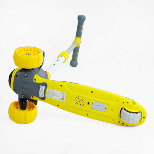 Самокат-беговел триколісний Skyper J-06118 (колеса: Ø4,92"/PU, рама: алюміній/складна, сидіння, захісний бампер, батьківська ручка, до 25 кг) фото 8