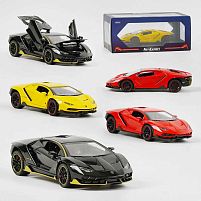 Машинка GT - 01260 "Авто Експерт", 3 кольори, металопластик, 1:24, звук, світло, інерція, рухомі елементи, у коробці, ВИДАЄТЬСЯ МІКС ВИДІВ