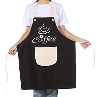 Фартух тканинний з кишенею "Coffee" 72*65см Stenson R32607