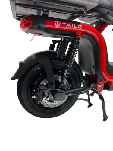 Електроскутер (Tailg) TLG U2s Red (колеса: Ø12", акб: 60V/45Ah/Li-ion/з'ємна, мотор: 1500W, пробіг на одному заряді до 100 км, до 60 км/год, червоний) фото 5