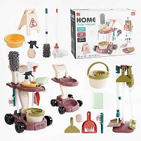 Набір для прибирання 667-56 26 елементів, пилосос на батарейках, в коробці