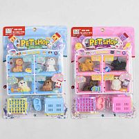 Набір тварин A 1686 2 види, на листі