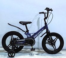 Велосипед дитячий двоколісний Corso RV-16814 «Revolt» (колеса Ø16"/гума, рама: магній, допоміжні колеса, гальмо ручне, від 5 років)