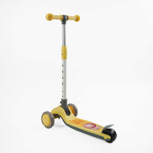 Самокат триколісний Skyper MR-02315 (колеса: передні Ø4,5"/заднє Ø3,15"/PU, рама: алюміній/складна, до 50 кг) фото 4