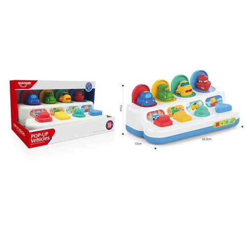 Логічна гра HE 8076 “Транспорт”, в коробці