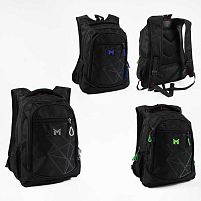 Рюкзак C 72799 3 види, розмір: 35х20х42 см, 3 відділення, 3 кишені, на блискавці, в пакеті, ВИДАЄТЬСЯ ТІЛЬКИ МІКС ВИДІВ