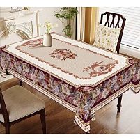 Скатертина-клейонка ПВХ на тканинній основі Fiesta (відрізна в рулоні) 1.20*1.50м*20шт Stenson MA-5955-1.50