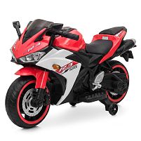 Електромотоцикл дитячий Bambi Racer M 6329EL-3 (колеса: переднє Ø13"/заднє Ø13,38"/EVA, акк. 12V/9Ah, мотор: 2*12V/35W, до 5 км/г, до 30 кг)