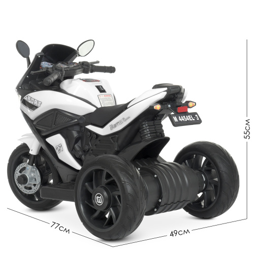 Електромотоцикл дитячий Bambi Racer M 4454EL-1 фото 6
